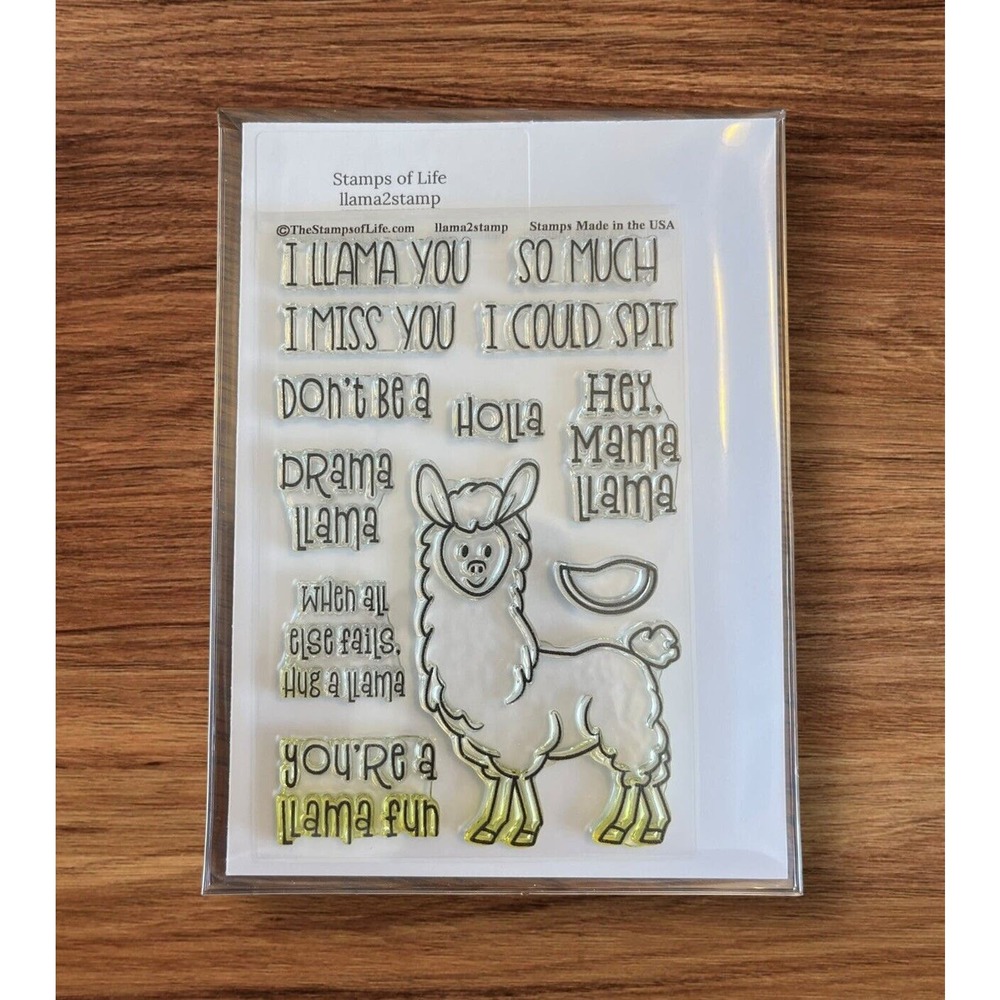 The Stamps Of Life - Llama Animals Llama2Stamp Stamp Set